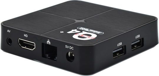 Andowl TV Box Q 4 PRO Mini 6K UHD με WiFi USB 2.0 4GB RAM και 64GB Αποθηκευτικό Χώρο με Λειτουργικό Android 10.0