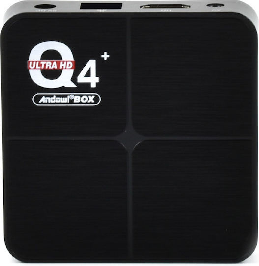 Andowl TV Box Q 4 PRO Mini 6K UHD με WiFi USB 2.0 4GB RAM και 64GB Αποθηκευτικό Χώρο με Λειτουργικό Android 10.0