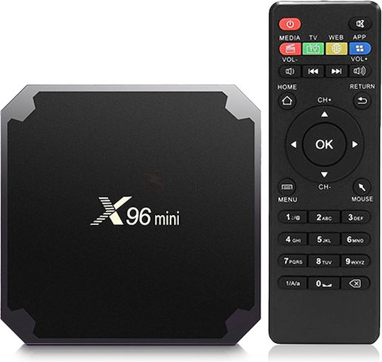 TV Box X96 Mini 4K UHD with WiFi USB 2.0 1GB RAM and 8GB Storage Space with Operating System Android 8.1