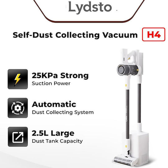 Lydsto H4 Wiederaufladbar Stielstaubsauger Weiß