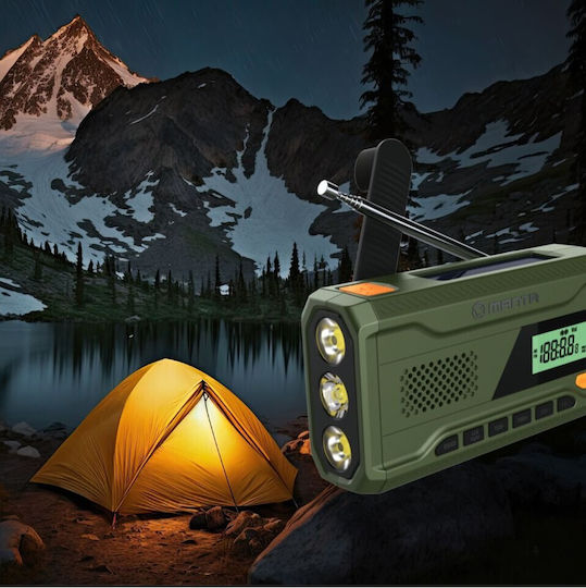 Manta RDI401G Solar cu USB Verde