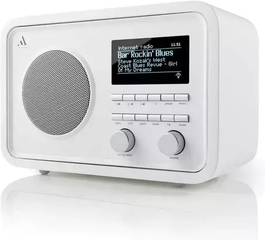 Argon Audio Radio 3I MK2 Επιτραπέζιο Ραδιόφωνο Ρεύματος DAB+ με Bluetooth Λευκό