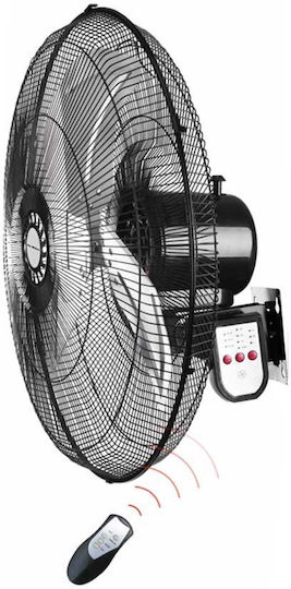 Jager AIWF-1801R Wall Fan 80W Diameter 45cm with Remote Control