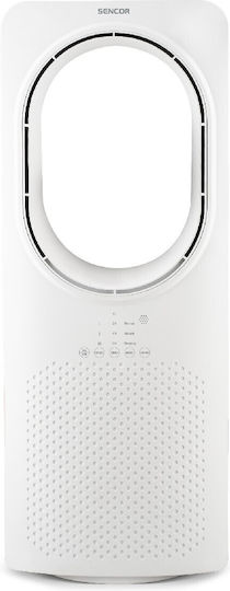 Sencor Ανεμιστήρας Χωρίς Πτερύγια 50W με Τηλεχειριστήριο Λευκός