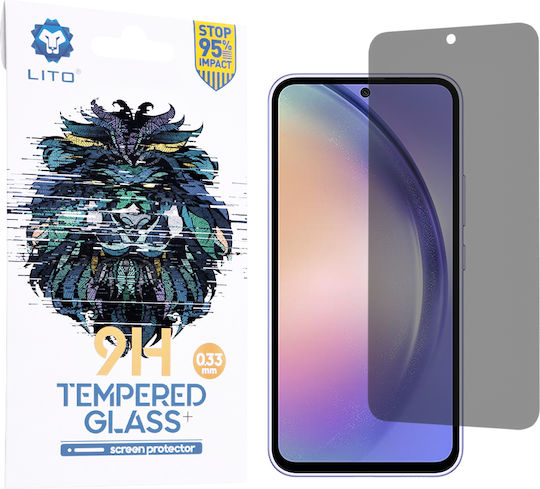 Lito 2.5D Privacy Full Face Tempered Glass (Galaxy A54)