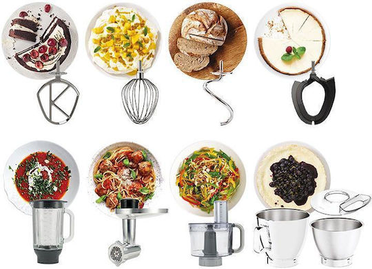 Kenwood Titanium Chef Baker XL Stand Mixer 1200W with Glass Mixing Bowl 7lt