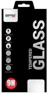 Senso 5D Full Glue Privacy Full Face Tempered Glass Black for iPhone 17e / 16e / 14 / 13 / 13 Pro