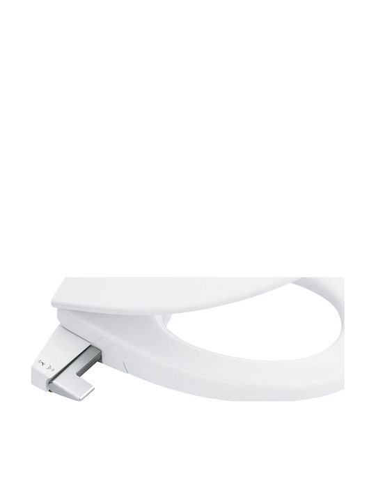 Grohe Bau Ceramic Καπάκι Λεκάνης με Μπιντέ Πλαστικό 46.9x36cm Alpine White