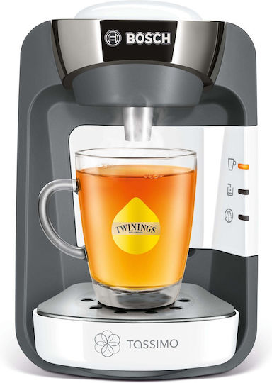 Bosch Suny Kapsel-Kaffeemaschine Tassimo Druck 3.3bar Kokosnuss Weiß
