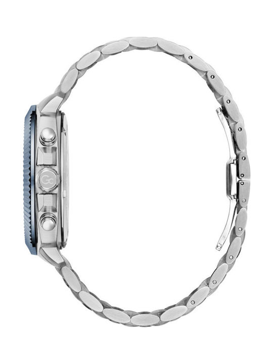 GC Watches Ρολόι Μπαταρίας με Μεταλλικό Μπρασελέ