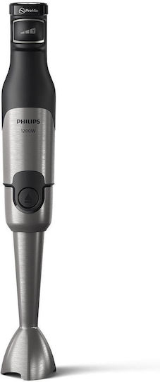 Philips 5000 Series Ραβδομπλέντερ με Ανοξείδωτη Ράβδο 1200W Ασημί