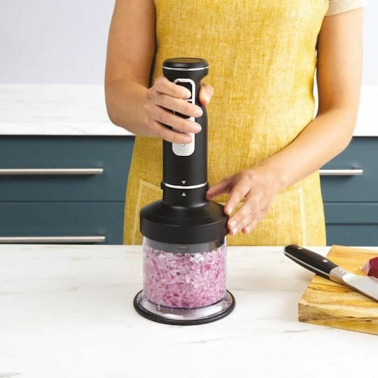 Ninja Foodi 3-in-1 Hand Blender with Stainless Steel Rod 850W Black