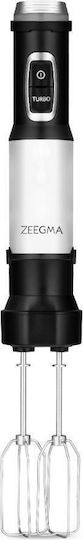 Zeegma Шейкър за ръце с неръждаема стоманена пръчка 1500W Сребрист