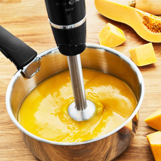 Tefal Infinyforce Ραβδομπλέντερ με Ανοξείδωτη Ράβδο 1000W Μαύρο