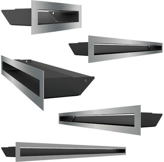 Kratki Kaminluftklappe Inox