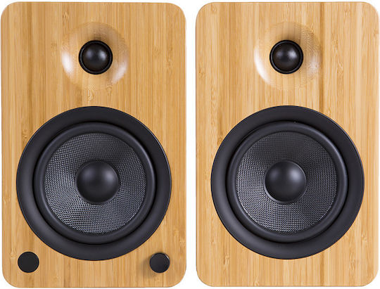 Kanto YU4 Ζεύγος Ηχείων Hi-Fi Βιβλιοθήκης 70W Bamboo