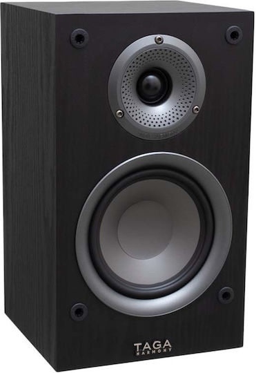 Taga Harmony TAV-807S Ζεύγος Ηχείων Hi-Fi Βιβλιοθήκης 90W 2 Δρόμων Π16.5xΒ14.5xΥ26.5εκ. Μαύρο