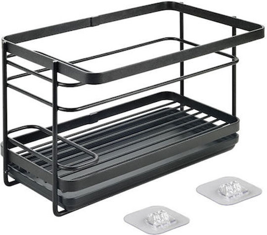 Metaltex Metallisches Abtropfgestell für Besteck Schwarz 22x13x14cm Metaltex Metallisches Abtropfgestell für Besteck Schwarz 22x13x14cm