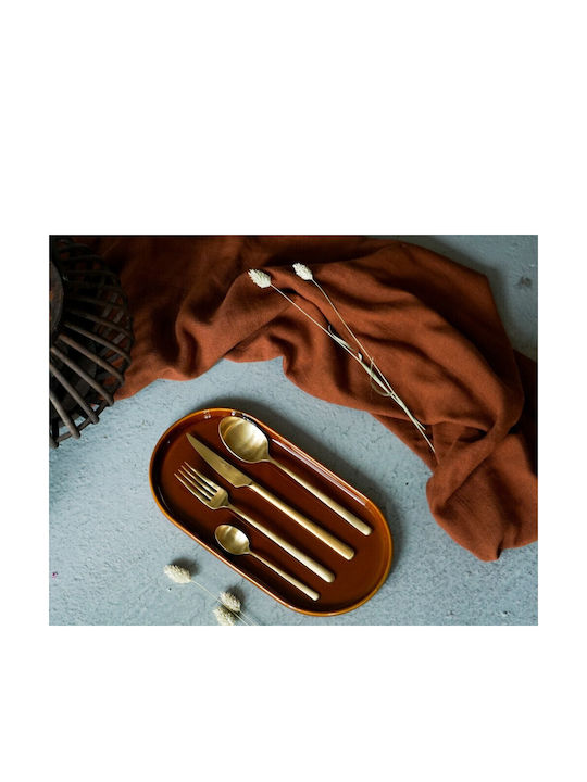 Cristema Cutlery Set Stainless Gold 75pcs