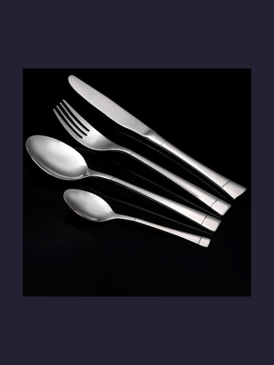 SP Tableware Сет ножове и вилице Неръждаеми Сребрист 24бр