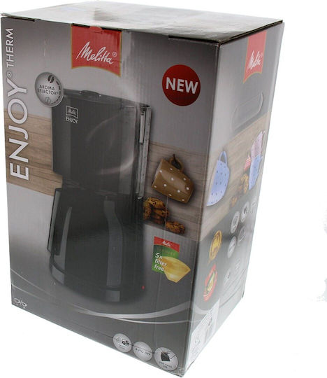 Melitta Enjoy Therm Filter Coffee Machine 900W Black