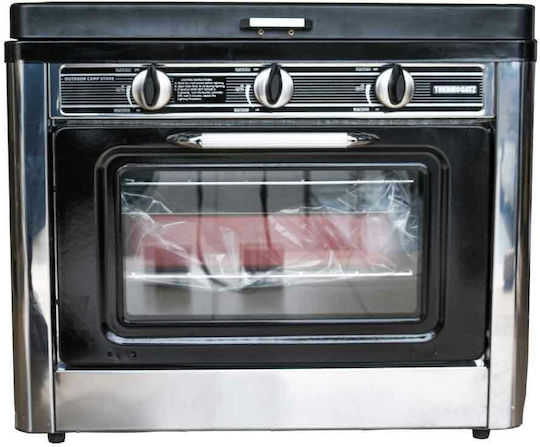 Thermogatz CS-02 Gas Countertop Oven 25l with 2 Burners