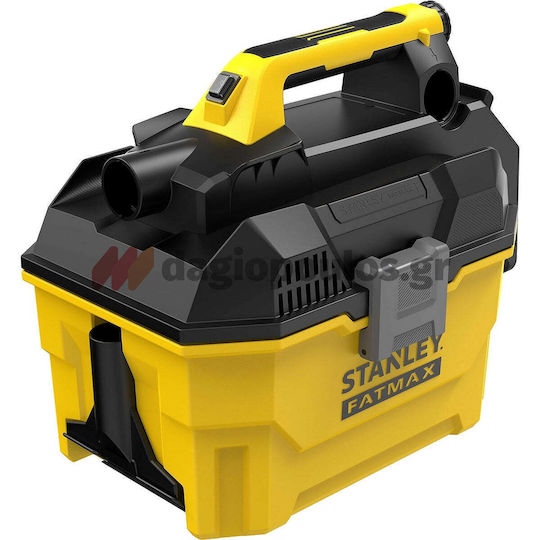 Stanley Fatmax Aspirator de mână reîncărcabil 18V Fără încărcător și baterie Galben