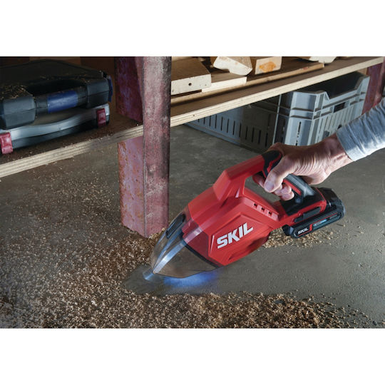 Skil 3158 CA Rechargeable Handheld Vacuum 20V without Battery and Charger Red