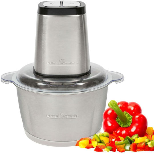Profi Cook Pc-mz Πολυκόπτης Multi 500W με Δοχείο 1.7lt Γκρι