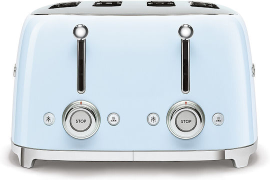 Smeg Toaster 4 Slots 2000W Blue