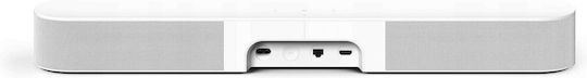 Sonos Beam (Gen 2) Soundbar 2.0 HDMI και Wi-Fi 80W Λευκό