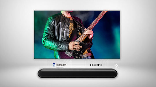 TCL S643WE Soundbar 240W 3.1 Bluetooth με Ασύρματο Subwoofer και Τηλεχειριστήριο Μαύρο