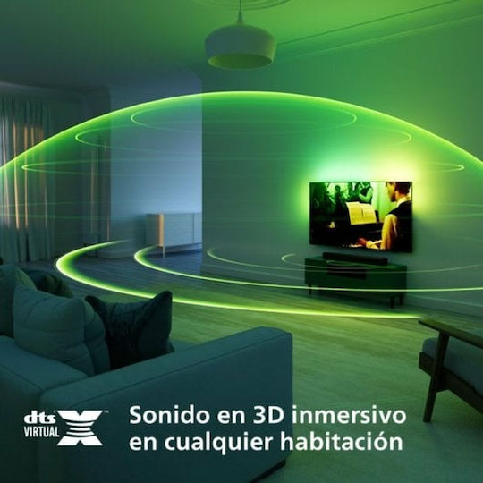 Philips Tab5109 Soundbar 2 Bluetooth și HDMI 120W cu Telecomanda Gri