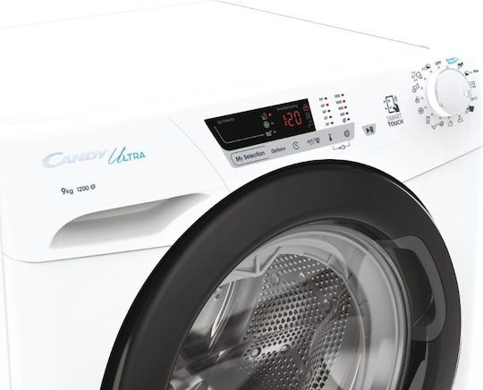 Candy Πλυντήριο Ρούχων 9kg 1200 Στροφών Smart Touch HCU1292DWB4/1-S