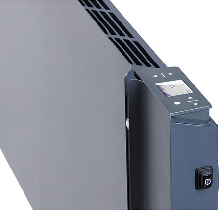 Radialight Kyoto Convector Heater Wall 2000W with Electronic Thermostat and WiFi 125x45cm Anthracite