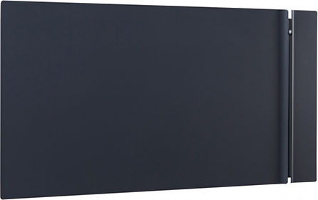 Radialight Kyoto Konvektorheizung Wand 750W mit elektronischem Thermostat und WiFi 68.5x10cm Anthrazit