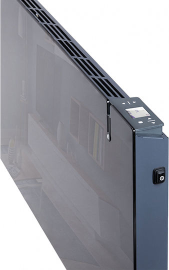 Radialight Aetherea Convectoare Perete 1500W cu Termostat Electronic 102x45cm Negru