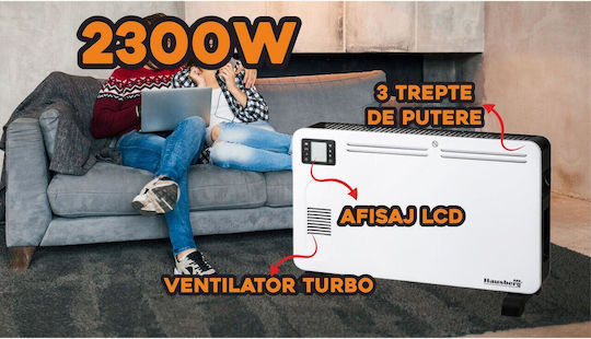 Hausberg Convectoare pardoseală 2000W Alb