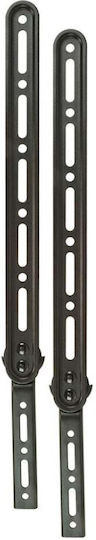 AvLink Floor Speaker Stands Set of 2 Pieces in Black Color