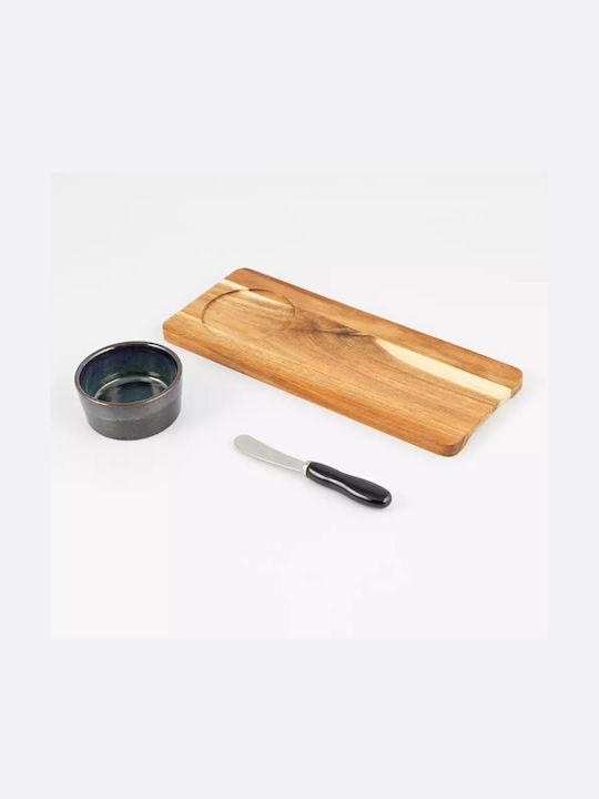 Excellent Houseware Wooden Serving Platter 1.2cm