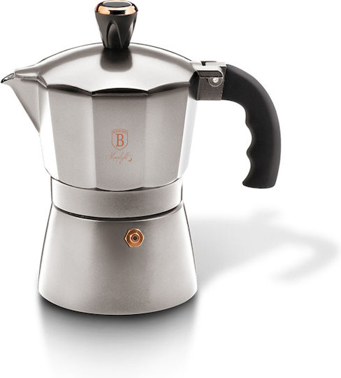 Berlinger Haus Μπρίκι Espresso 3cups Ασημί