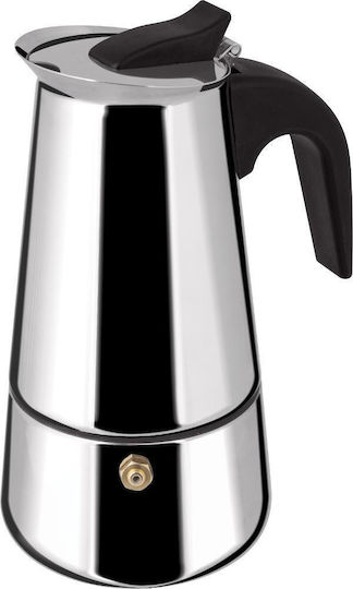 Lamart Stovetop Espresso Pot for 6 Cups Brown