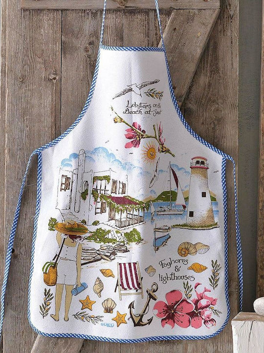 Rythmos Lighthouse Waterproof Apron Multicolour 70x50cm