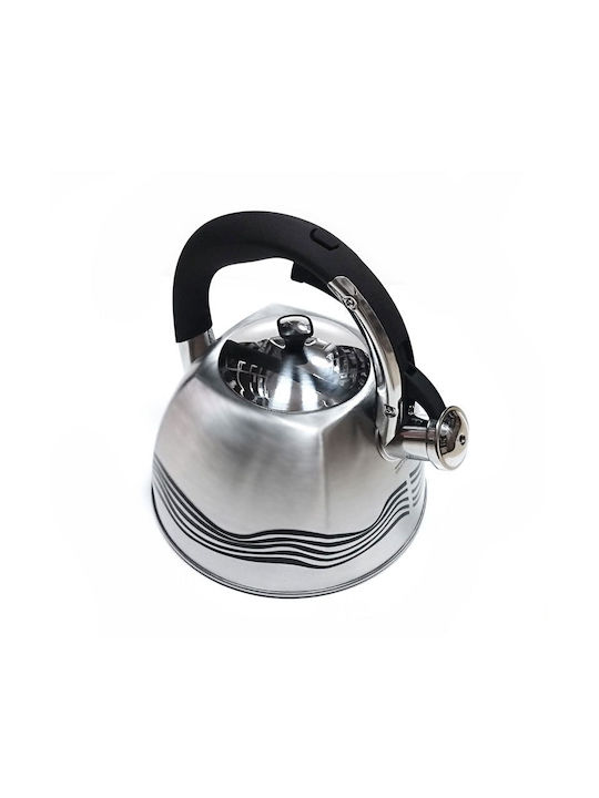Klausberg Τσαγιέρα Ανοξείδωτη Γκρι 3000ml