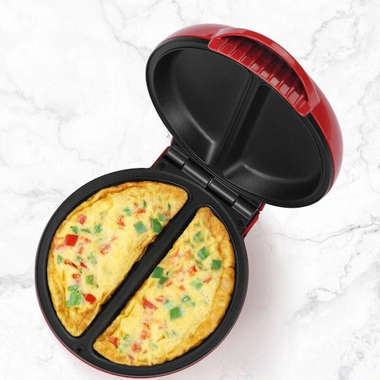 Hoomei Electric Omelette Maker 750W Red