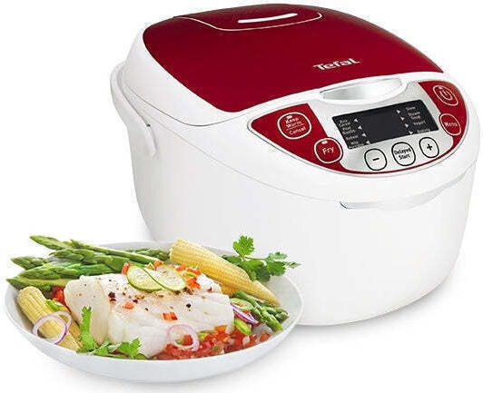 Tefal Fuzzy Logic Πολυμάγειρας 600W με Χωρητικότητα 5lt Λευκός