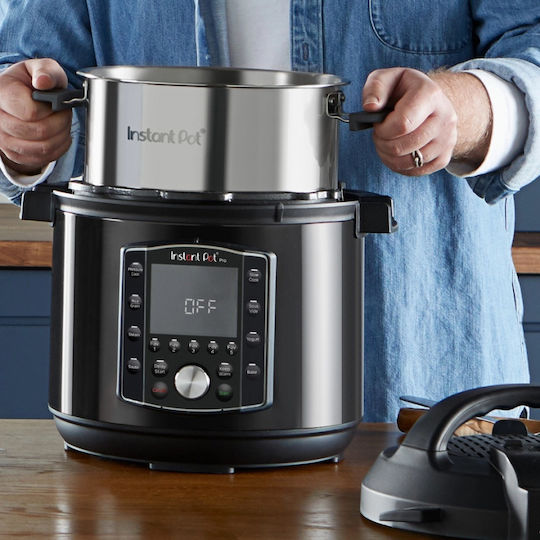 Instant Pot Pro 6 Мултикукър 1200W с Капацитет 6лт Черен