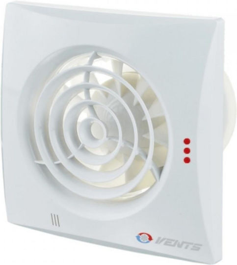 Vents Wall-mounted Ventilator Bathroom 100mm White