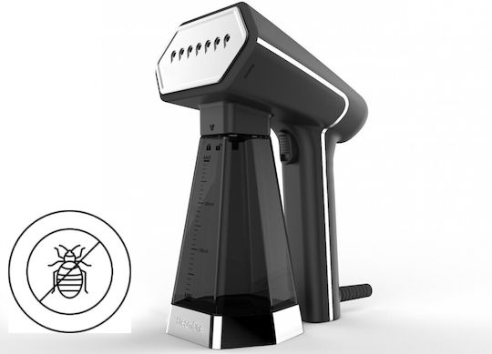 SteamOne SN300SB Ατμοκαθαριστής Ρούχων Χειρός 2000W με Δοχείο 300ml Μαύρος