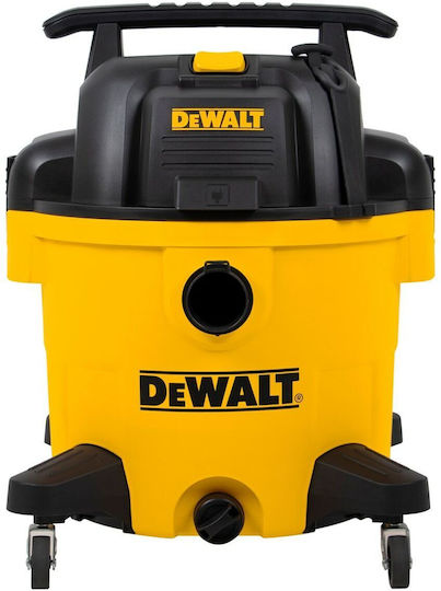 DEWALT Σκούπα Υγρών / Στερεών 1200W με Πλαστικό Κάδο 34lt